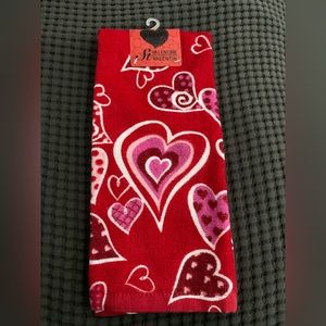 Heart Valentines Hand Towel
